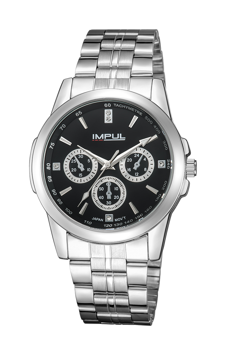 IMPUL Classic Gent silver black