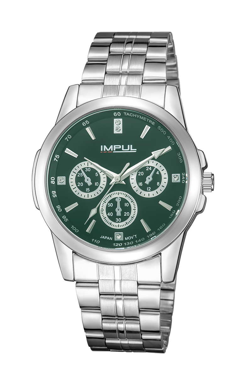 IMPUL Classic Gent silver green